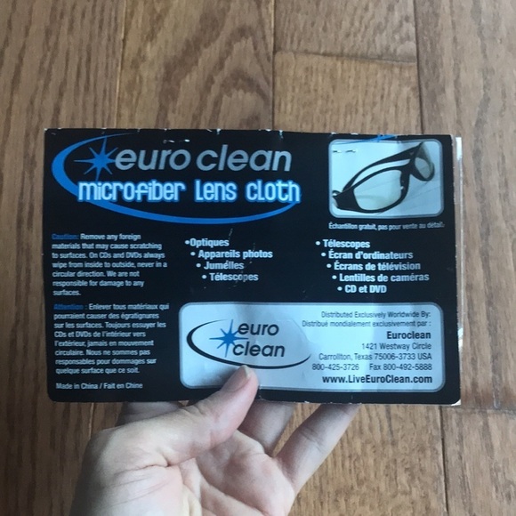 Nip EuroClean microfiber lens cloth - Picture 2 of 2